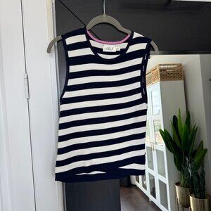 Eliza J Striped Knit Top - Size M